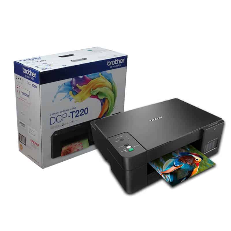 Brother DCP-T220 ink tank all-in-one printer front view
